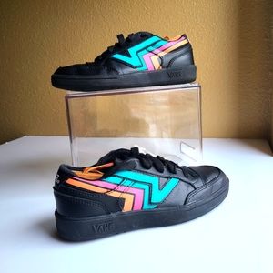 VANS Lowland ComfyCush Fader - Black Multi UNISEX Size 4.5 MEN - 6 WOMEN